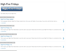 Tablet Screenshot of high-five-fridays.blogspot.com