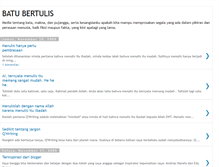 Tablet Screenshot of batubertulis.blogspot.com