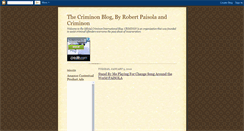 Desktop Screenshot of criminonfoundation.blogspot.com