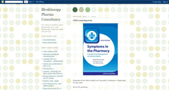 Desktop Screenshot of blenkinsopppharmaconsultancy.blogspot.com