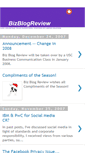Mobile Screenshot of bizblogreview.blogspot.com