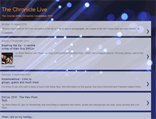 Tablet Screenshot of chroniclelive.blogspot.com