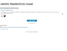 Tablet Screenshot of gruposterapeuticos-cisame.blogspot.com