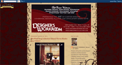 Desktop Screenshot of designersworkroom.blogspot.com