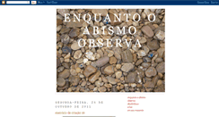 Desktop Screenshot of abismoobserva.blogspot.com
