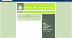 Desktop Screenshot of hunana.blogspot.com