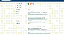 Desktop Screenshot of englishcorneratclot.blogspot.com