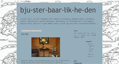 Desktop Screenshot of bjusterbaarlikheden.blogspot.com