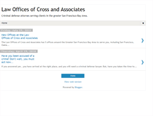 Tablet Screenshot of lawyercross.blogspot.com