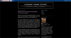 Desktop Screenshot of lisbonnehommeescort.blogspot.com