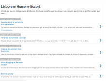 Tablet Screenshot of lisbonnehommeescort.blogspot.com