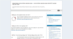 Desktop Screenshot of phim-con-duong-hoang-kim.blogspot.com