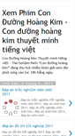 Mobile Screenshot of phim-con-duong-hoang-kim.blogspot.com