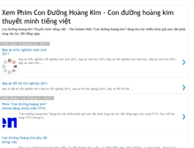 Tablet Screenshot of phim-con-duong-hoang-kim.blogspot.com