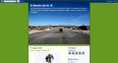 Desktop Screenshot of elmundodelsrb.blogspot.com