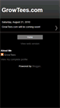 Mobile Screenshot of growtees.blogspot.com