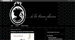 Desktop Screenshot of delosdivinosplaceres.blogspot.com