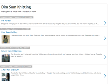 Tablet Screenshot of dimsumknitting.blogspot.com