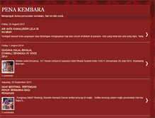 Tablet Screenshot of penakembara.blogspot.com