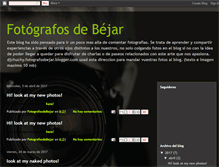 Tablet Screenshot of fotografosdebejar.blogspot.com