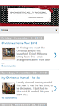 Mobile Screenshot of domestically-yours.blogspot.com