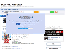 Tablet Screenshot of blogdownloadfilmgratis.blogspot.com