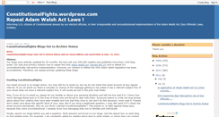 Desktop Screenshot of constitutionalfights.blogspot.com