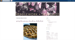 Desktop Screenshot of needleworkplusseedlings.blogspot.com