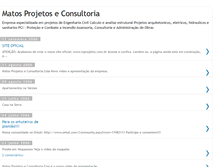 Tablet Screenshot of matosprojetos.blogspot.com