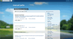Desktop Screenshot of manuelpeag.blogspot.com