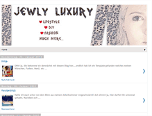 Tablet Screenshot of jewly-luxury.blogspot.com