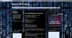 Desktop Screenshot of coding-x.blogspot.com