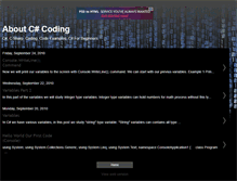 Tablet Screenshot of coding-x.blogspot.com