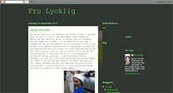 Desktop Screenshot of frulycklig.blogspot.com