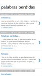 Mobile Screenshot of elrafa-palabrasperdidas.blogspot.com