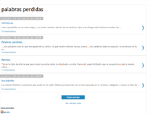 Tablet Screenshot of elrafa-palabrasperdidas.blogspot.com