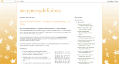 Desktop Screenshot of easypeasydelicious.blogspot.com