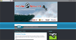 Desktop Screenshot of oceanaddicts.blogspot.com