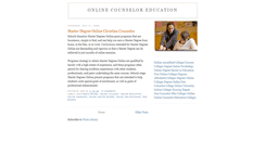 Desktop Screenshot of online-counselor-education.blogspot.com