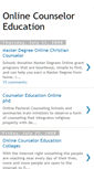 Mobile Screenshot of online-counselor-education.blogspot.com