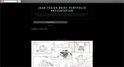 Desktop Screenshot of jeantexierbriefportfoliopresentation.blogspot.com