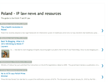 Tablet Screenshot of iplawpoland.blogspot.com