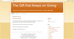 Desktop Screenshot of giftedgivings.blogspot.com