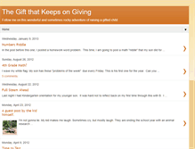 Tablet Screenshot of giftedgivings.blogspot.com