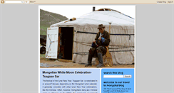 Desktop Screenshot of mongol-destination.blogspot.com