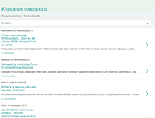 Tablet Screenshot of kiusatunvastaisku.blogspot.com