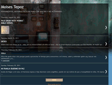 Tablet Screenshot of moisestepoz.blogspot.com