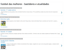Tablet Screenshot of futeboldasmulheres.blogspot.com