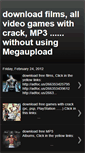 Mobile Screenshot of downloadwithoutmegaupload.blogspot.com