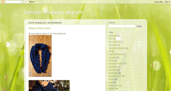 Desktop Screenshot of danutes-rankdarbiu-skrynele.blogspot.com